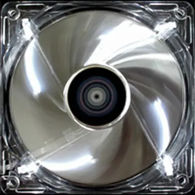 AeroCool Silver Lighting LED Fan (80mm) / 80mm / ventilátor