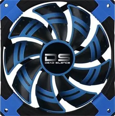 AeroCool Dead Silence Blue Edition / 120mm / ventilátor / modrá