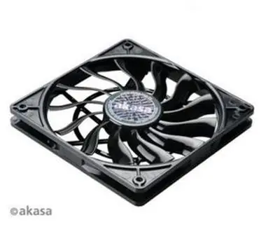 AKASA Slimfan / 120 x 15mm / kluzné ložisko / pro HTPC systémy