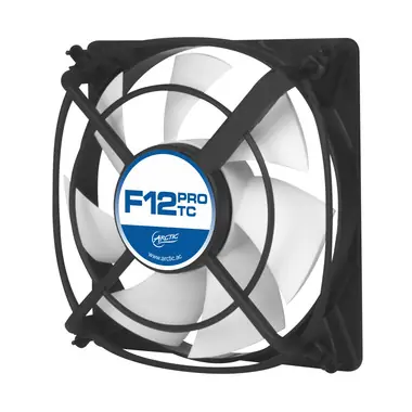 ARCTIC F12 PRO TC / 120 mm / Fluid Dynamic Bearing / 0.3 Sone @ 1300 RPM / 55.8 m3h / 3-pin