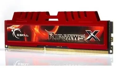 G.Skill RipjawsX Series 32GB (4x8GB) 1600MHz / DDR3 / 10-10-10-30 / 1.5V
