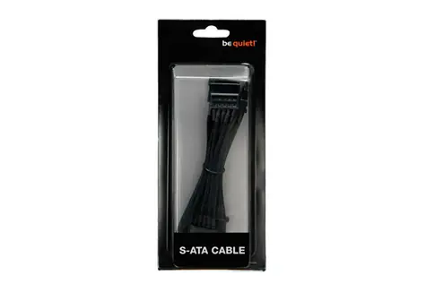 be quiet! SATA kabel CS-3440 / 420mm / 4x SATA