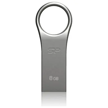 Silicon Power F80 8GB / USB 2.0 / čtení/zápis 15/ 5 Mb/s / šedý