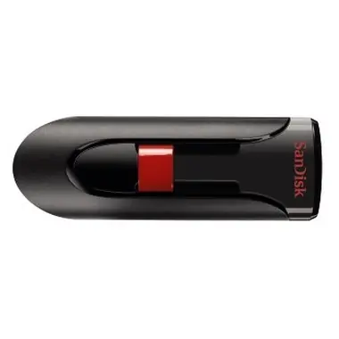 SanDisk Cruzer GLIDE 32GB / Flash Disk / USB 2.0 / výsuvný konektor / černá