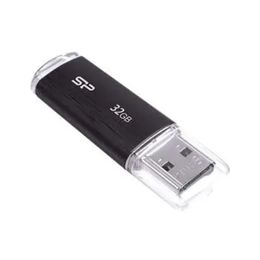 Silicon Power Ultima U02 / 32GB / Flash disk / USB 2.0 / černý