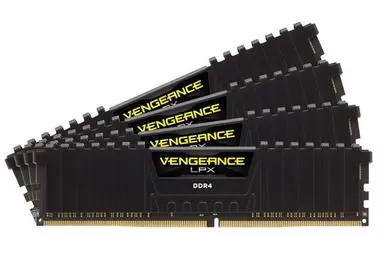 Corsair Vengeance LPX Black 64GB (4x16GB) 2666MHz / DDR4 / PC4-21300 / CL16-18-18-35 / 1.2V / XMP2.0 / s chladičem