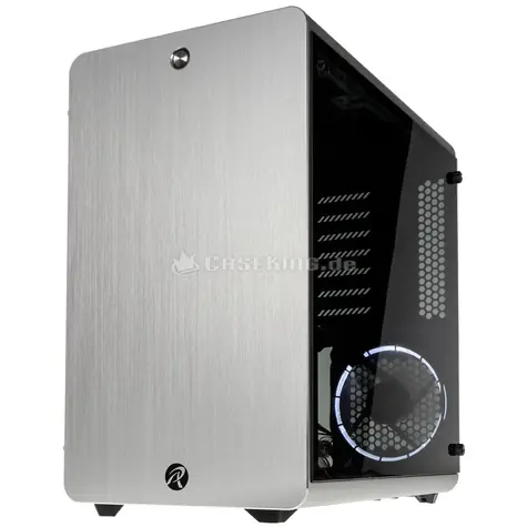RAIJINTEK Thetis Classic - s průhlednou bočnicí stříbrná / ATX / mATX / mITX / 2x USB 3.0 / 4x 120mm / bez zdroje