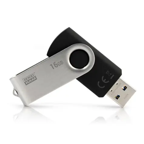 GOODRAM UTS3 16GB černá / Flash disk / USB 3.0 / čtení: 60MBs / zápis: 20MBs