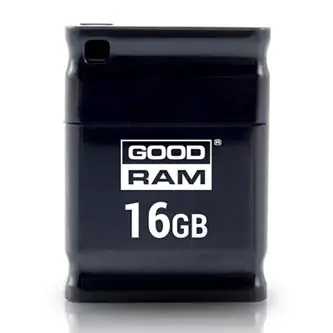 GOODRAM UPI2 16GB černá  / Flash disk / USB 2.0 / čtení: 20MBs / zápis: 5MBs