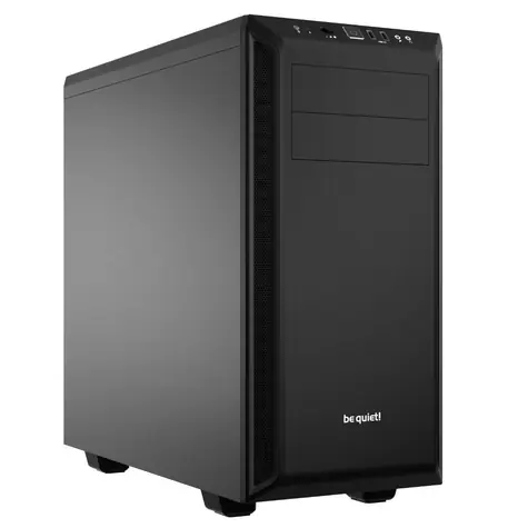 be quiet! PURE BASE 600 Black / ATX / 2x USB 3.0 + 2x Jack 3.5mm / 1x 120 mm + 1x 140 mm