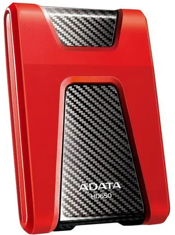 ADATA HD650 2TB červená / Externí HDD / 2.5