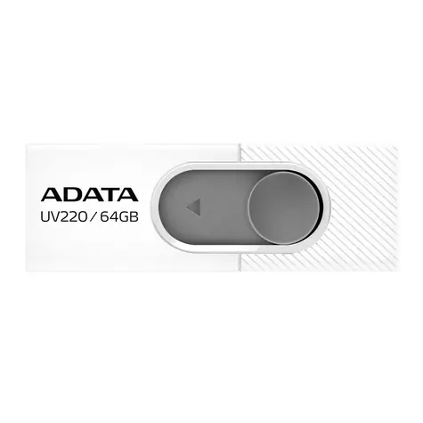 ADATA UV220 64GB bílo-šedá / Flash Disk / USB 2.0 
