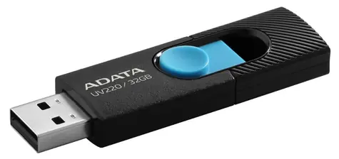 ADATA UV220 32GB černo-modrá / Flash Disk / USB 2.0 