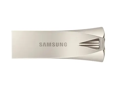 SAMSUNG Drive BAR Plus 128GB stříbrná / Flash Disk / USB 3.1 / rychlost až 200MBs