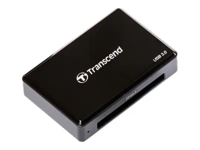 Transcend Card Reader RDF2 černá / USB 3.0 / CFast 2.0 / CFast 1.1 / CFast 1.0