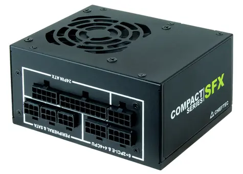 CHIEFTEC CSN-550C zdroj / 550W / SFX / 80mm fan / akt. PFC / modulární kabeláž / 80PLUS Gold