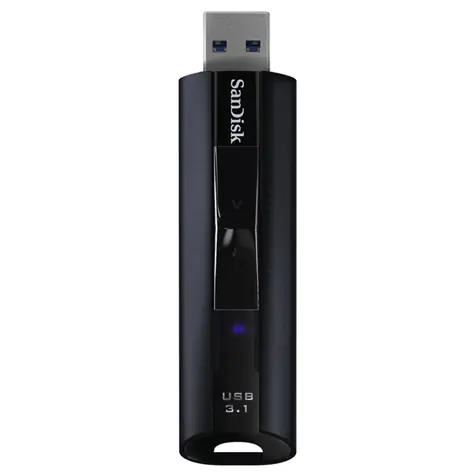 SanDisk Extreme PRO 256 GB černá / Flash Disk / USB 3.1 / rychlost až 420MBs 