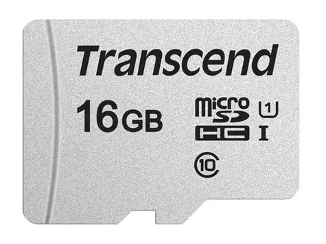 Transcend 300S 16GB Micro SDHC / Micro SDHC / UHS-I U1 / Class 10
