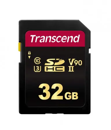 Transcend 700S 32GB / SDHC / Class 10 / UHS-II U3 V90 / MLC / R:285 MBps / W:180 MBps
