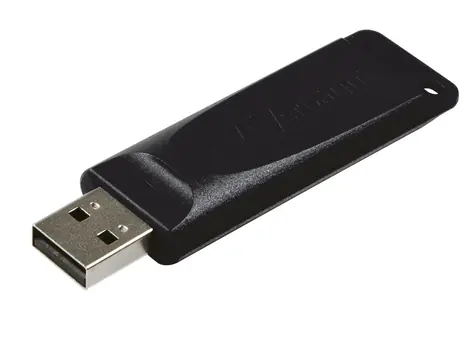 Verbatim Store 'n' Go Slider 16GB černá / Flash Disk / USB 2.0 / čtení: 10MBs / zápis: 4MBs