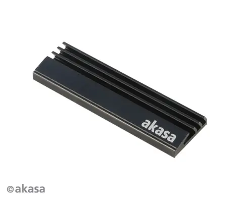 AKASA A-M2HS01-BK / pasivní chladič M.2 SSD / 2280