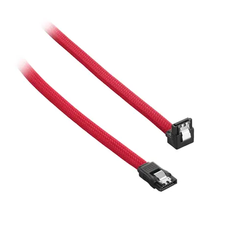 CableMod ModMesh Pravoúhlý SATA 3 Kabel 60cm - červená