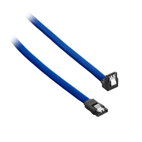 CableMod ModMesh Pravoúhlý SATA 3 Kabel 60cm - modrá