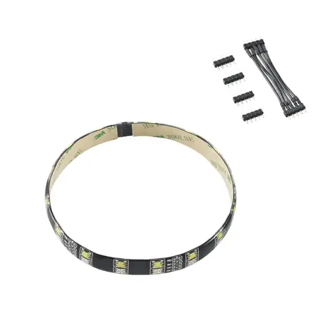 CableMod WideBeam Hybrid LED Strip 30cm - RGB & W LED