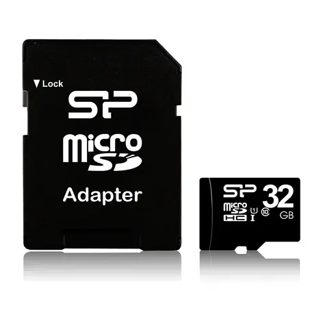 Silicon Power karta micro SDHC / 32GB / Class 10 / adaptér