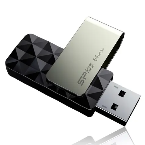 Silicon Power Blaze B30 64GB černá / Flash Disk / USB 3.0