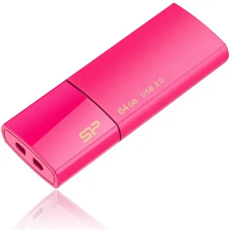 Silicon Power Blaze B05 64GB růžová / Flash Disk / USB 3.1