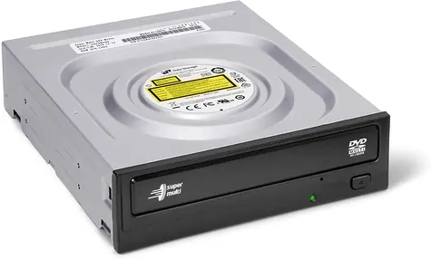 Hitachi-LG GH24NSD5 černá / interní vypalovací mechanika / DVD+-RW / SATA 3Gbps / Bulk 