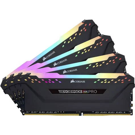 Corsair Vengeance RGB Pro 32GB (4x8GB) 3200MHz černá / DDR4 / PC4-25600 / CL16-18-18-36 / 1.35V / XMP2.0
