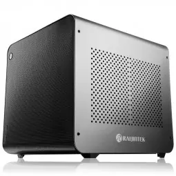 RAIJINTEK Metis EVO AL stříbrná / Mini-ITX / USB 3.0 / USB 3.1 (Typ C) / ATX|SFX / bez zdroje