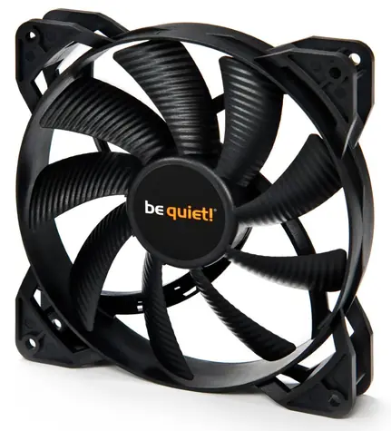be quiet! Pure Wings 2 140mm PWM high-speed černá / 140mm / Rifle Bearing / 37.3dB @ 1600RPM / 94.2CFM / 4-pin PWM