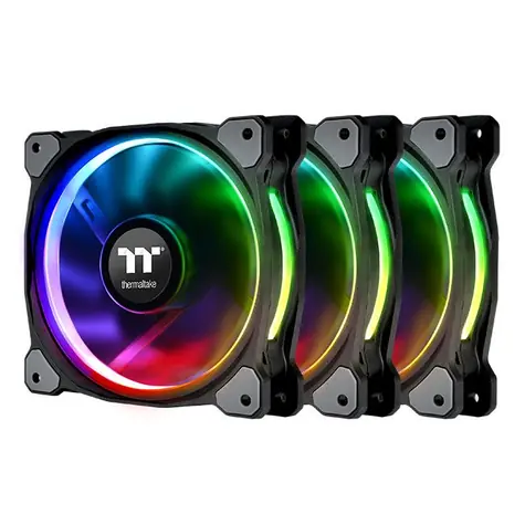 THERMALTAKE Riing Plus 14 RGB Case Fan TT Premium Ed. 3pack / ventilátor / 140 x 140 x 25 mm / 1400 RPM / 27.2 dB