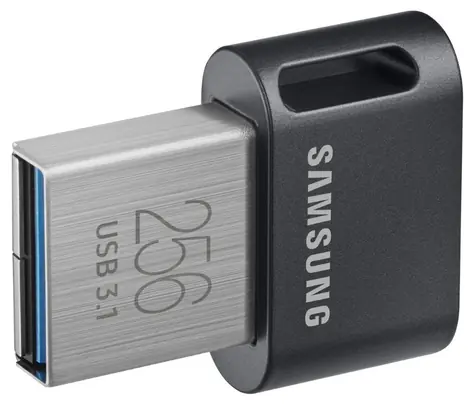 SAMSUNG FIT Plus 256GB černá / Flash Disk / USB 3.2 Gen 1 - (USB-A 3.0)