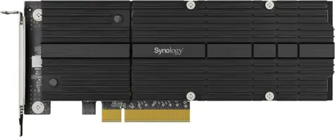 Synology M2D20 / duální rozšiřující karta pro dva M.2 NVMe SSD / PCIe 3.0 x8 / 2280 & 22110