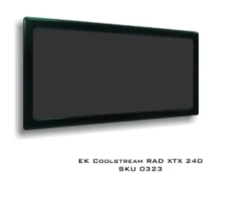 DEMCiflex magnetický prachový filtr pro chladič XTX 240 černá