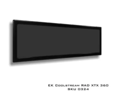 DEMCiflex magnetický prachový filtr pro chladič XTX 360 černá