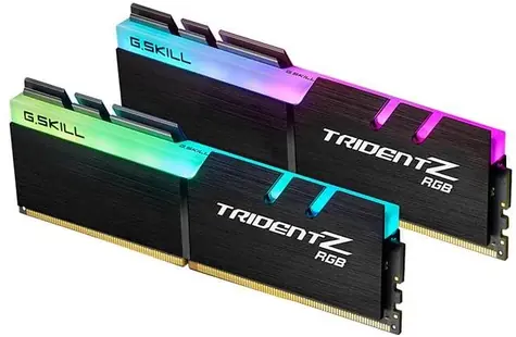 G.Skill Trident Z RGB Series 32GB (2x16GB) 3200MHz / DDR4 / 16-18-18-38 / 1.35V / XMP 2.0 / LED podsvícení