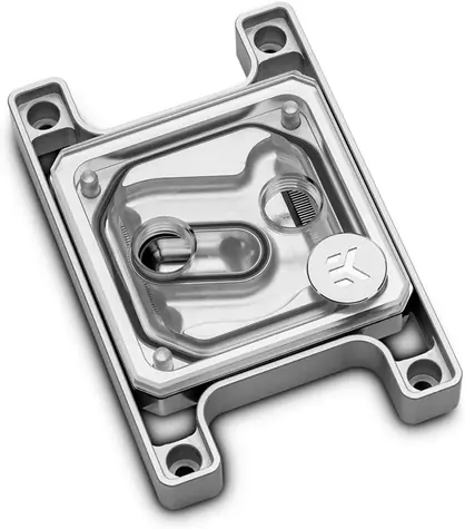 EKWB EK-Quantum Magnitude D-RGB - AM4 Nickel + Plexi / CPU vodní blok