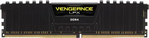 Corsair Vengeance LPX Black 8GB (1x8GB) 3000 MHz / DDR4 / PC4-24000 / CL16-20-20-38 / 1.35V / XMP2.0 / s chladičem