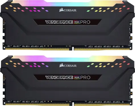 Corsair Vengeance RGB Pro 16GB (2x8GB) 3200MHz / DDR4 / PC4-25600 / CL16-18-18-36 / 1.35V / XMP2.0 / s chladičem
