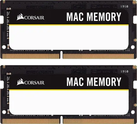 Corsair Mac Memory 32GB (2x16GB) 2666 MHz / SO-DIMM / DDR4 / PC4-21300 / CL18-18-18-43 / 1.2V