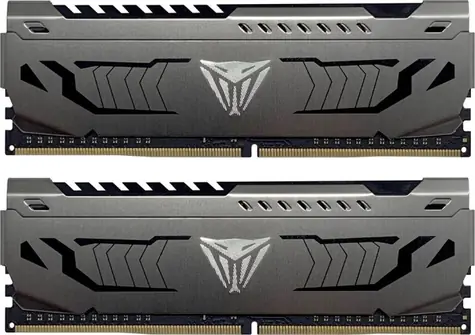 Patriot Viper Steel 16GB (2x8GB) 3600MHz šedá / DDR4 / CL17-19-19-39 / 1.35 V / XMP