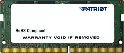Patriot Signature 8GB (1x8GB) 2666MHz / SO-DIMM / DDR4 / CL19 / Unbuffered / Non-ECC / 1.2V