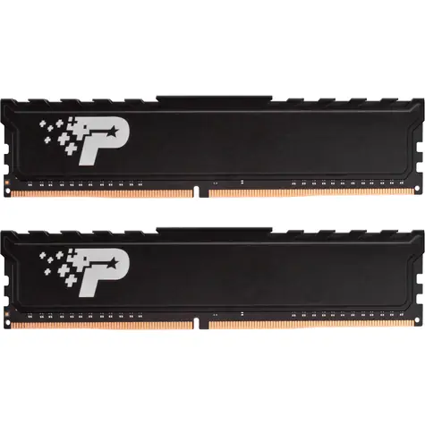Patriot Signature Premium 16GB (2x8GB) 2666MHz černá / DDR4 / Non-ECC / Unbuffered / CL19 / 1.2 V 
