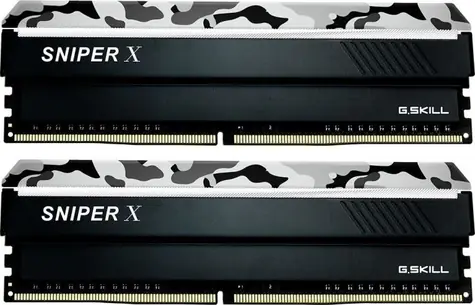 G.Skill Sniper X Series Urban Camo 16GB (2x8GB) 3200MHz / DDR4 / CL16-18-18-38 / 1.35V / XMP 2.0 