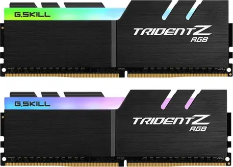 G.SKill Trident Z RGB 16GB (2x8GB) 3600MHz černá / DDR4 / CL18-22-22-42 / 1.35V / XMP 2.0 / LED podsvícení